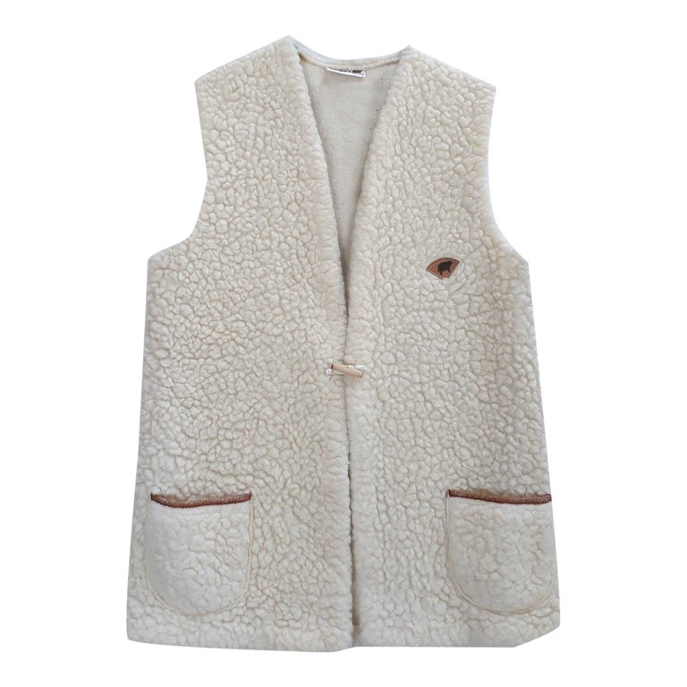 Long gilet en discount laine