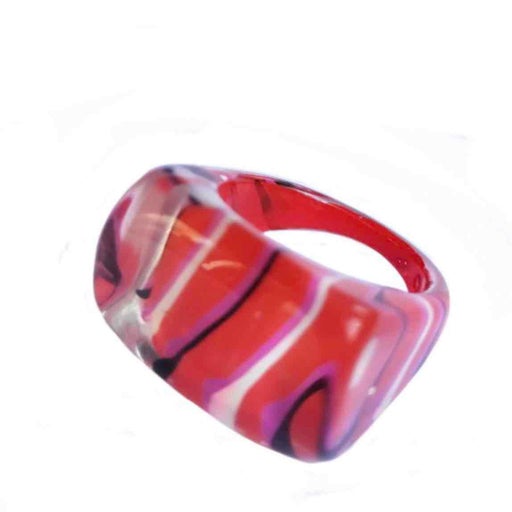 Bague best sale plastique femme