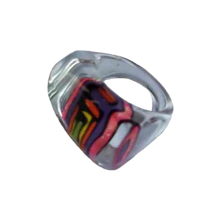 Bague en plastique femme hot sale