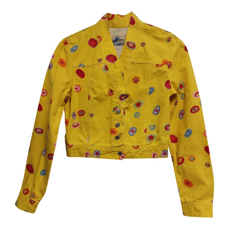 Veste discount kenzo jaune