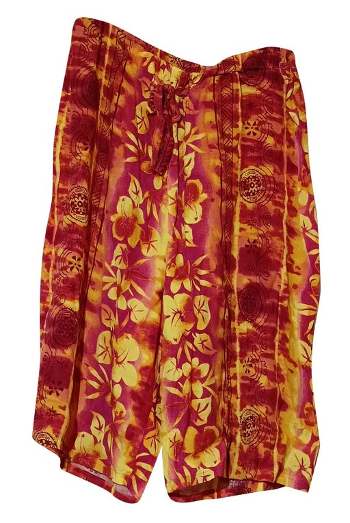 80's multicolored bermuda shorts