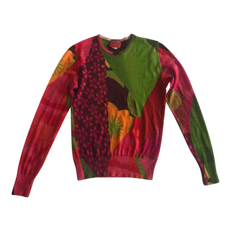 Pull kenzo rouge online femme