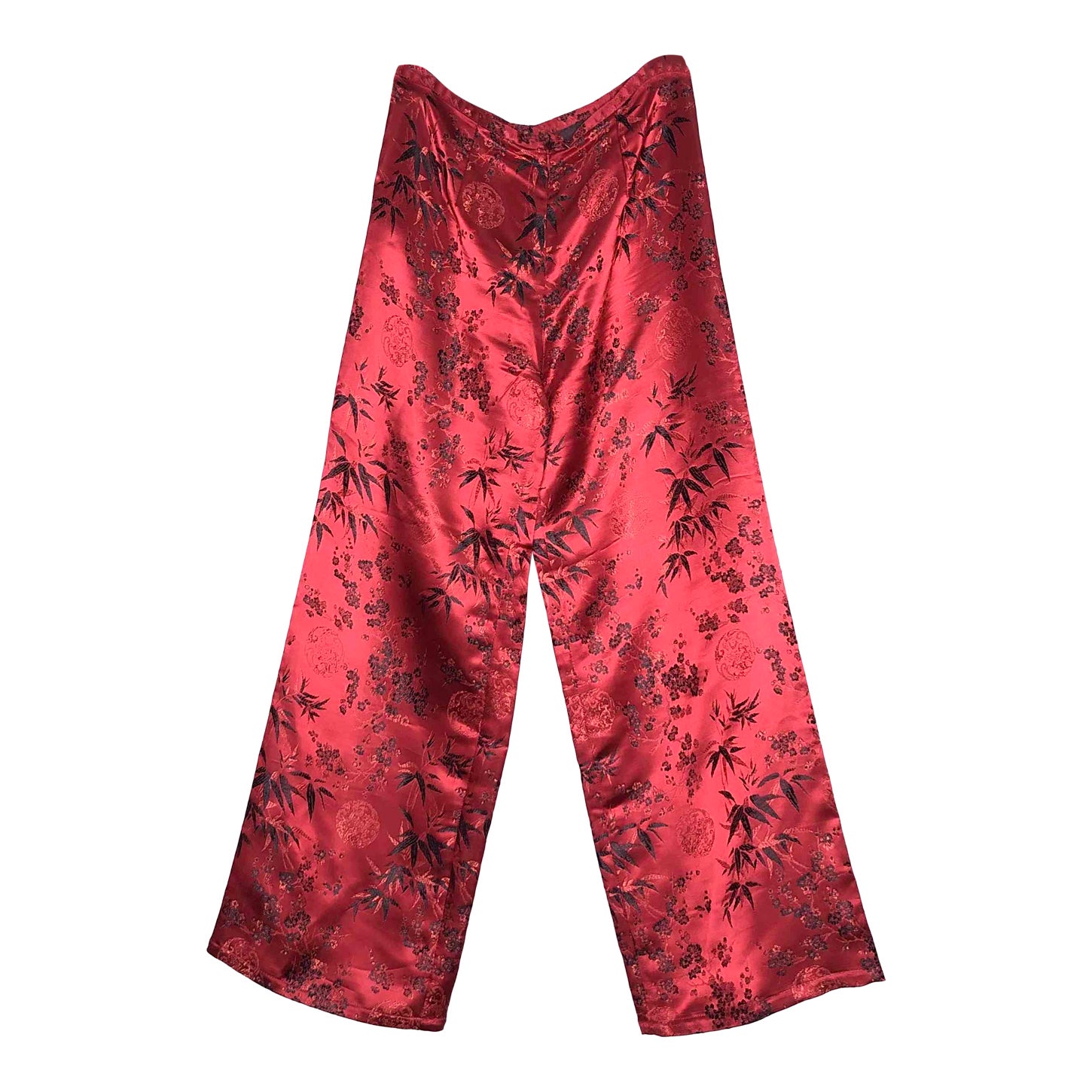 Clot  CLOT CHINESE PATTERNED SILK PANTS  HBX  Globally Curated Fashion  and Lifestyle by Hypebeast