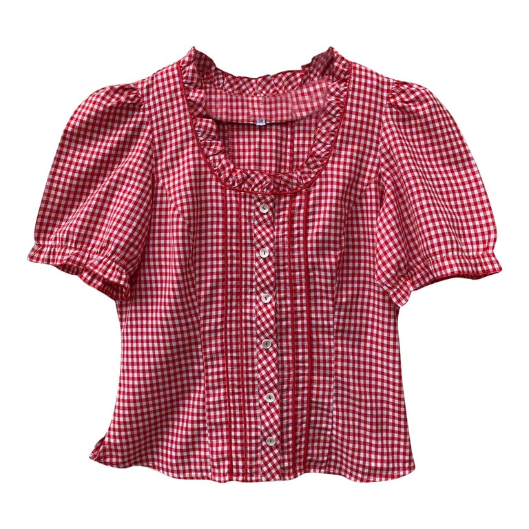 Blouse vichy pour femme Imparfaite