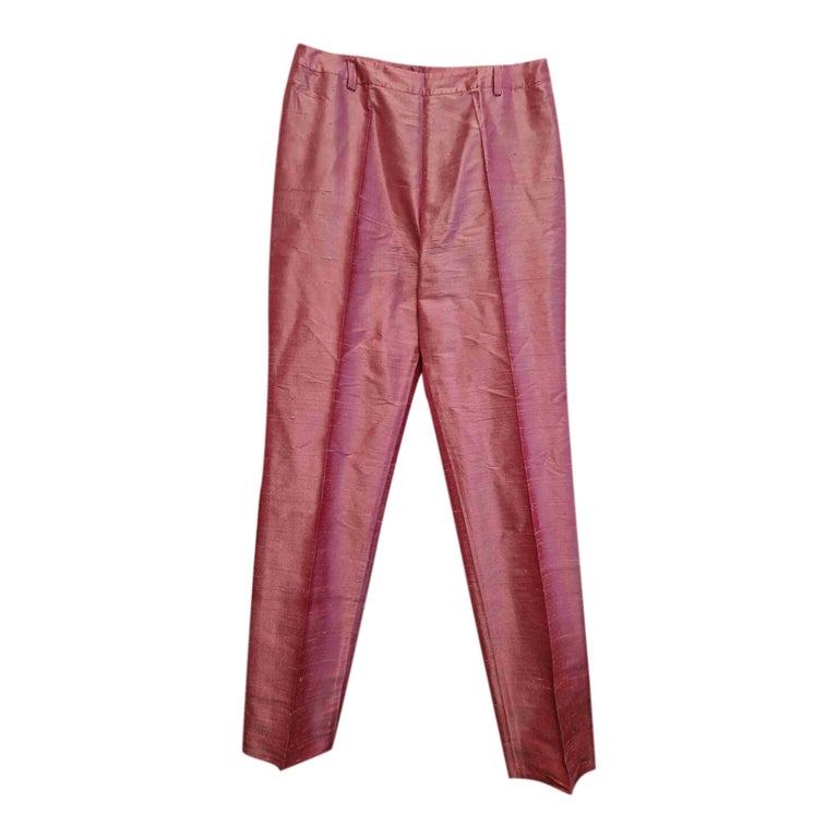 Pantalon en discount soie pour femme