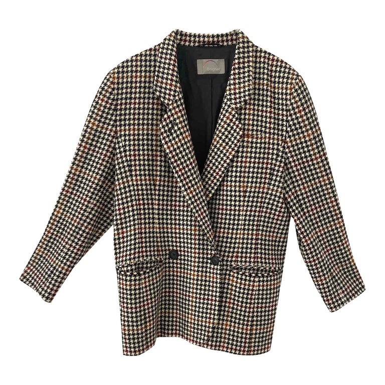 Blazer pied de poule pour femme Imparfaite