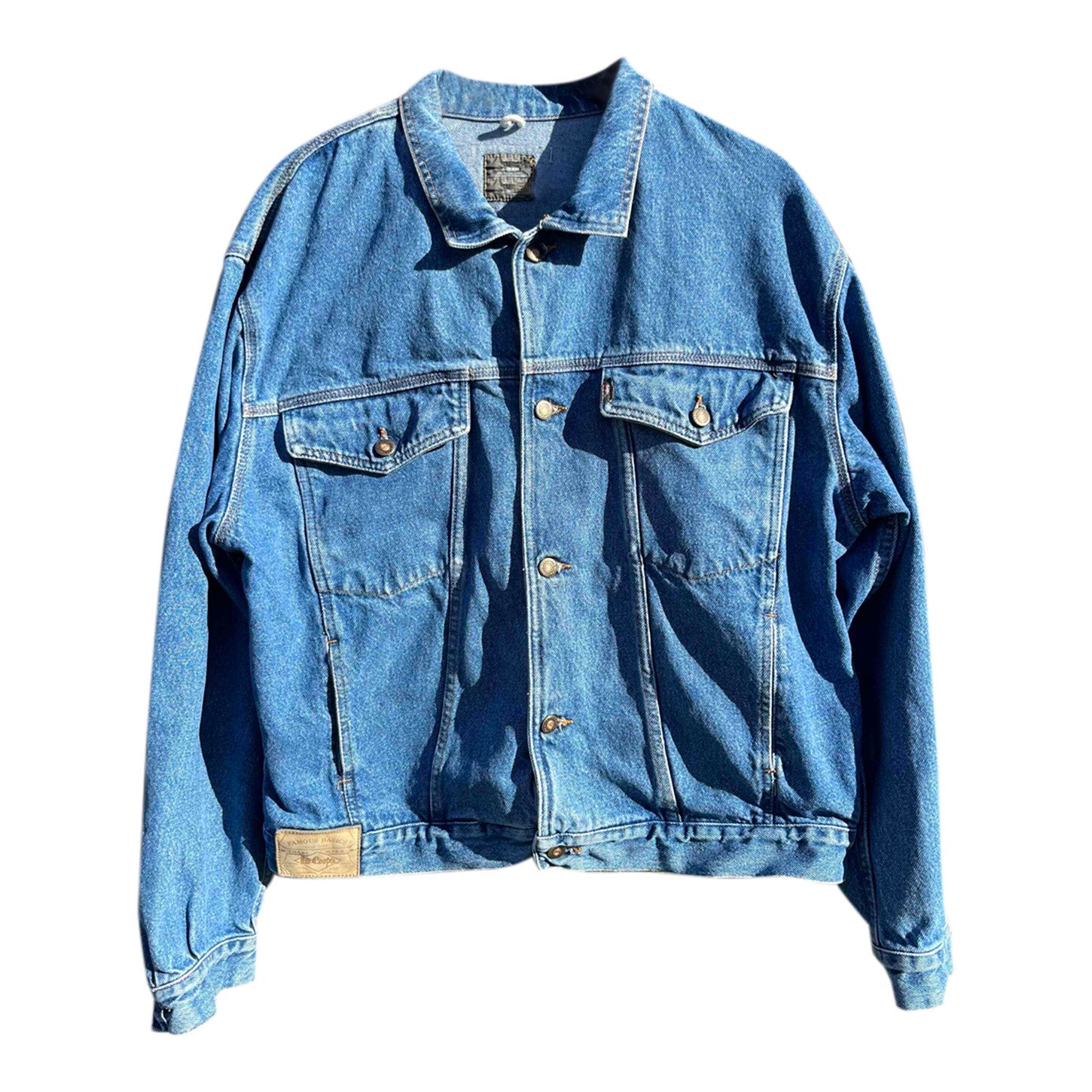 Vintage LEE COOPER Denim Jacket Mid Blue 2XL | Vintage Online |  Bragvintage.com