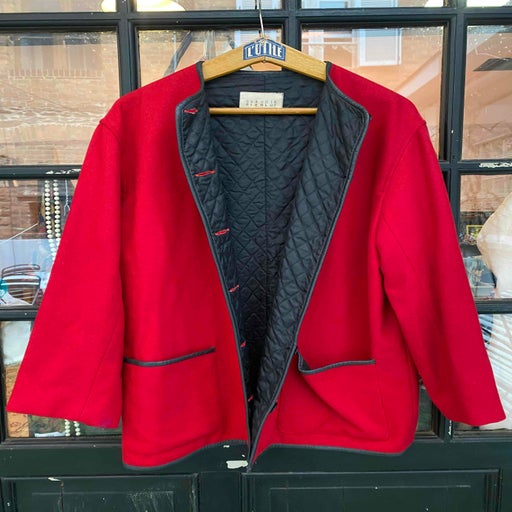 Manteau rouge claudie pierlot hot sale