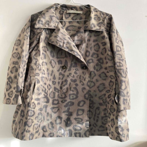 Gerard darel leopard hot sale print coat