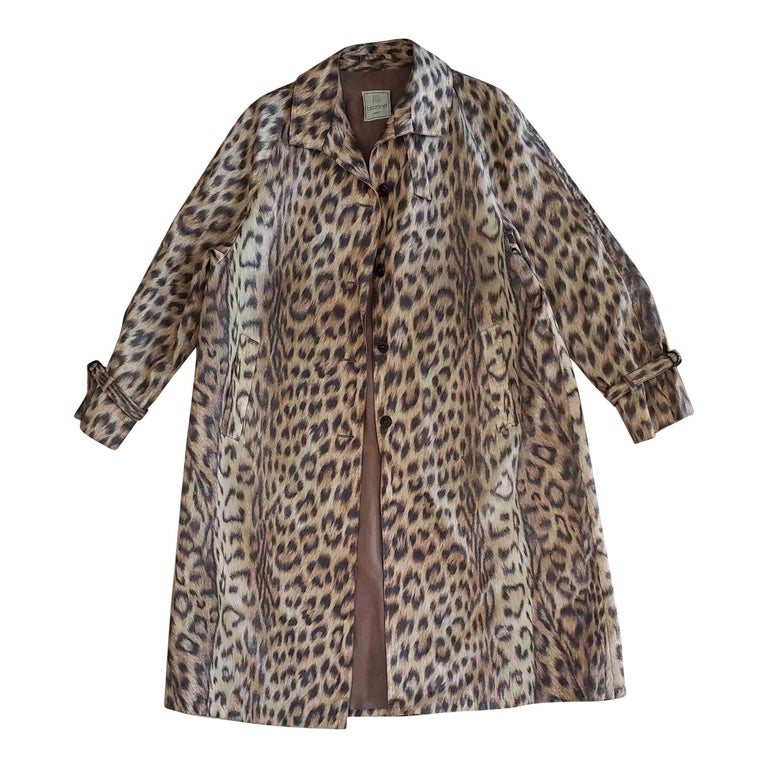 Trench cheap leopard femme