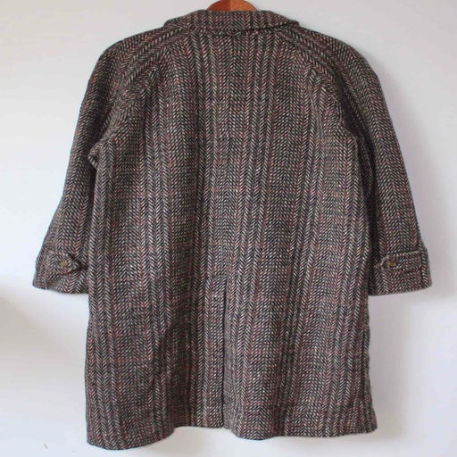 Vintage burberry wool on sale coat