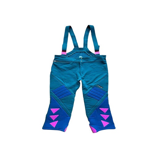 Pantalon de Ski Bleu Femme a Bretelle Taille 42