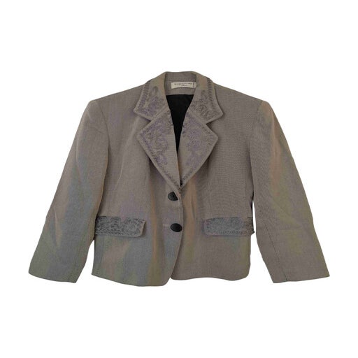 Blazer brodé online femme